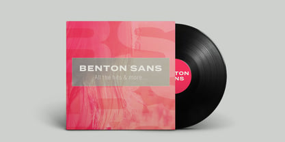 Benton Sans Font Poster 5